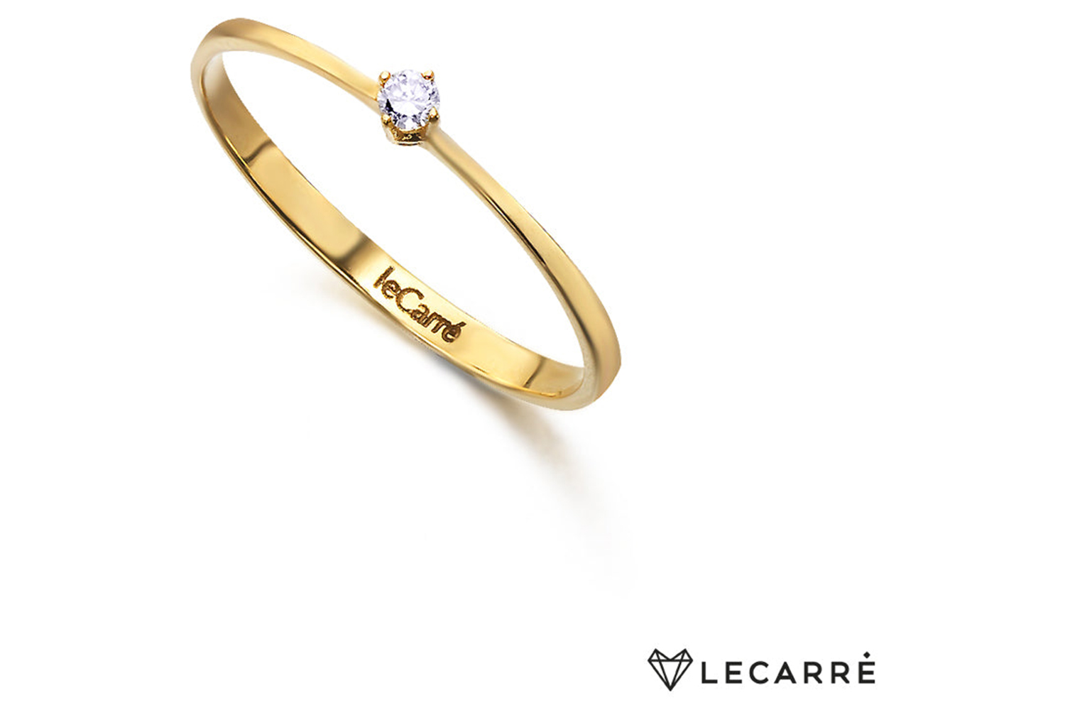Lecarre 18 Ct. Gold & Diamond Ring