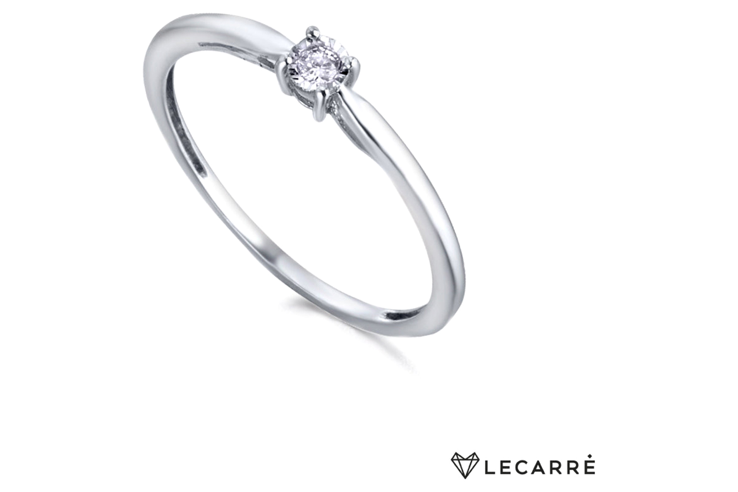 Lecarre 18 Ct. Gold & Diamond Ring