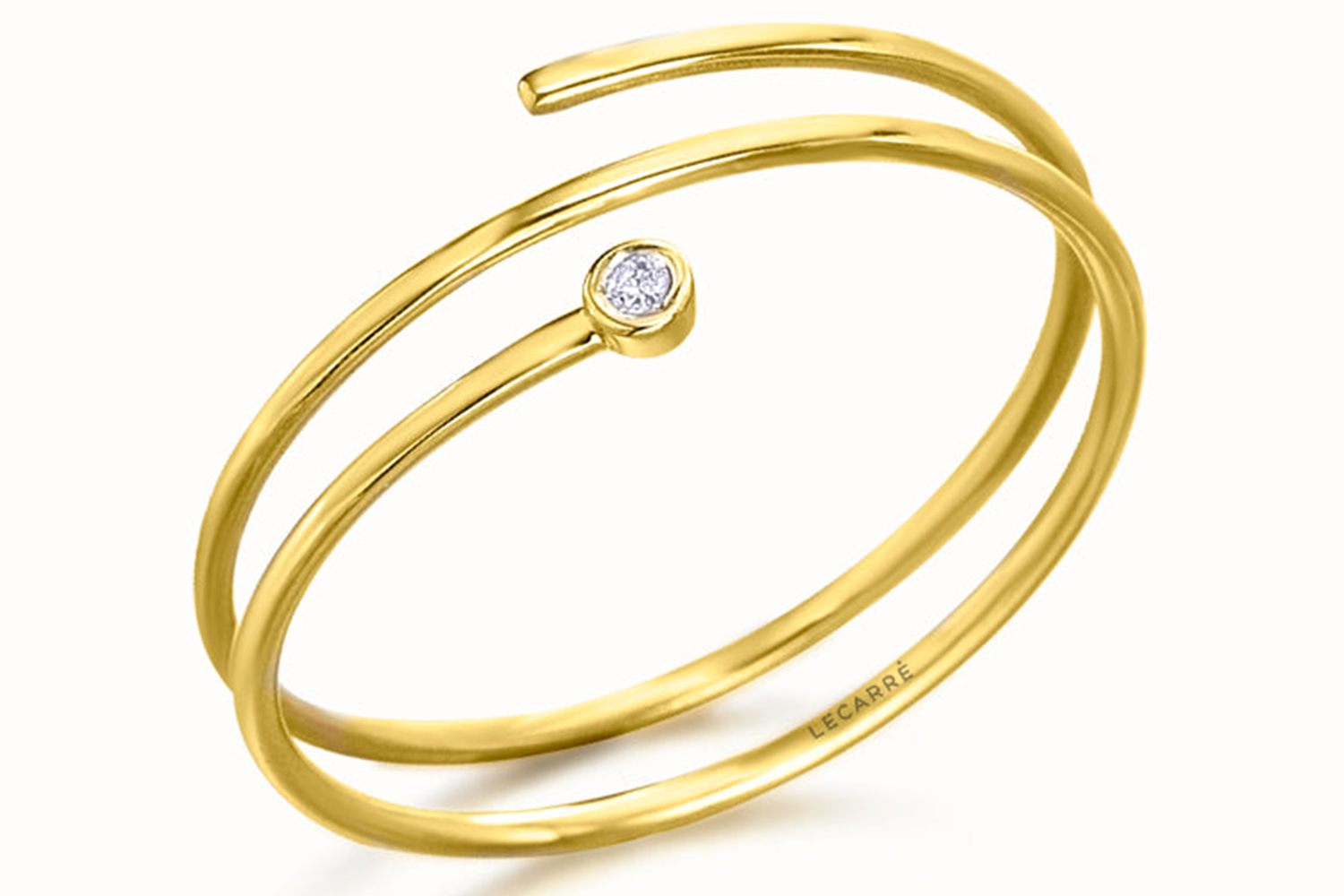 Lecarre 18 Ct. Gold & Diamond Ring