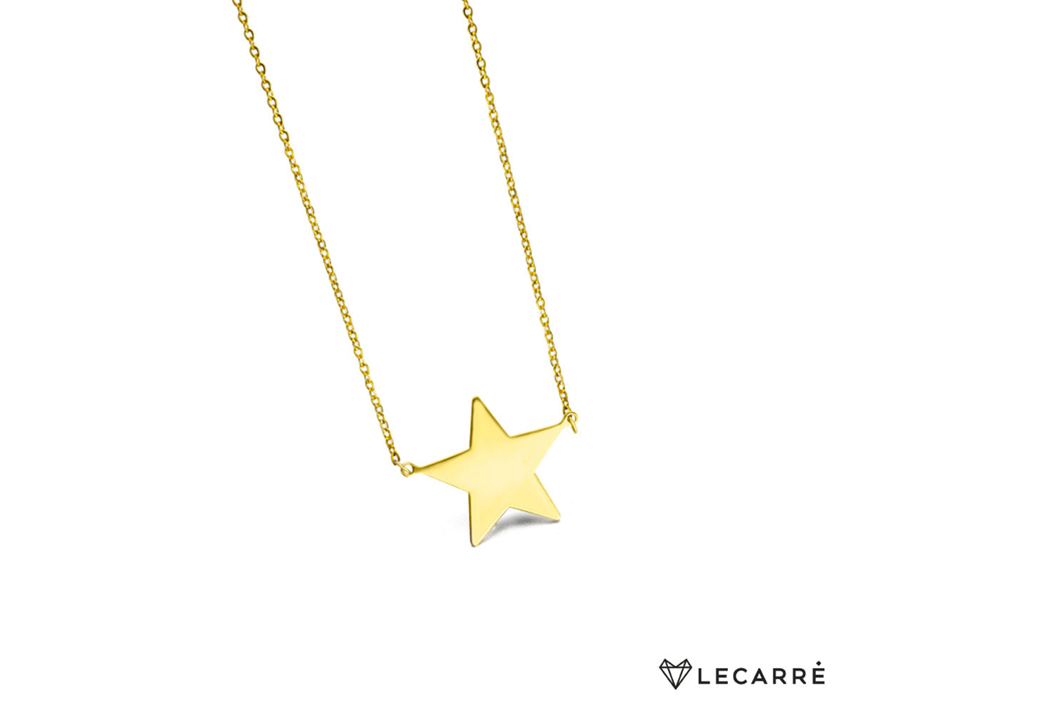 Lecarre 18 Ct. Gold & Diamond Necklace