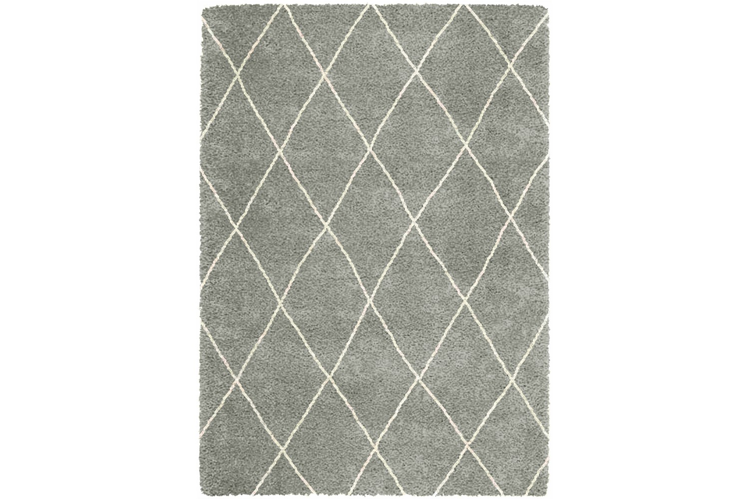 Logan Grey White Lines Diamond