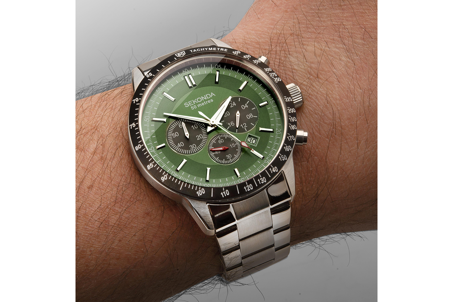 Sekonda Velocity Chronograph Mens Watch | Silver