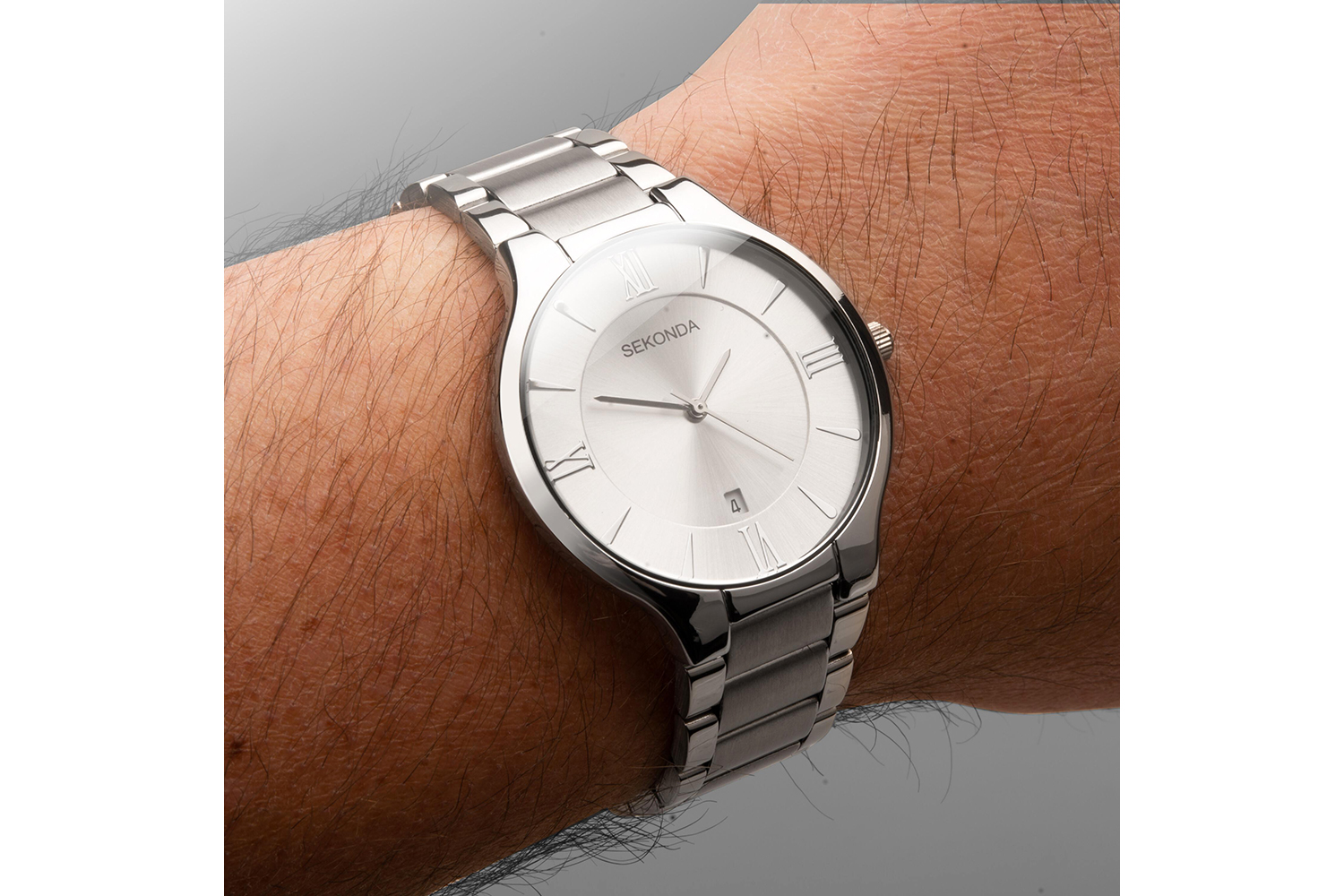 Sekonda Wilson Mens Bracelet Watch | Silver