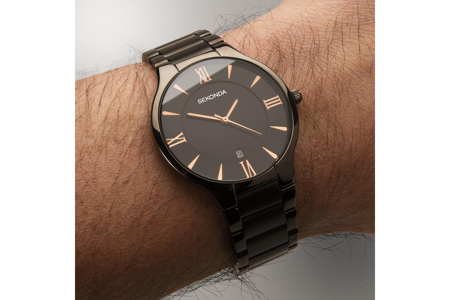Sekonda Wilson Mens Watch | Gun Metal