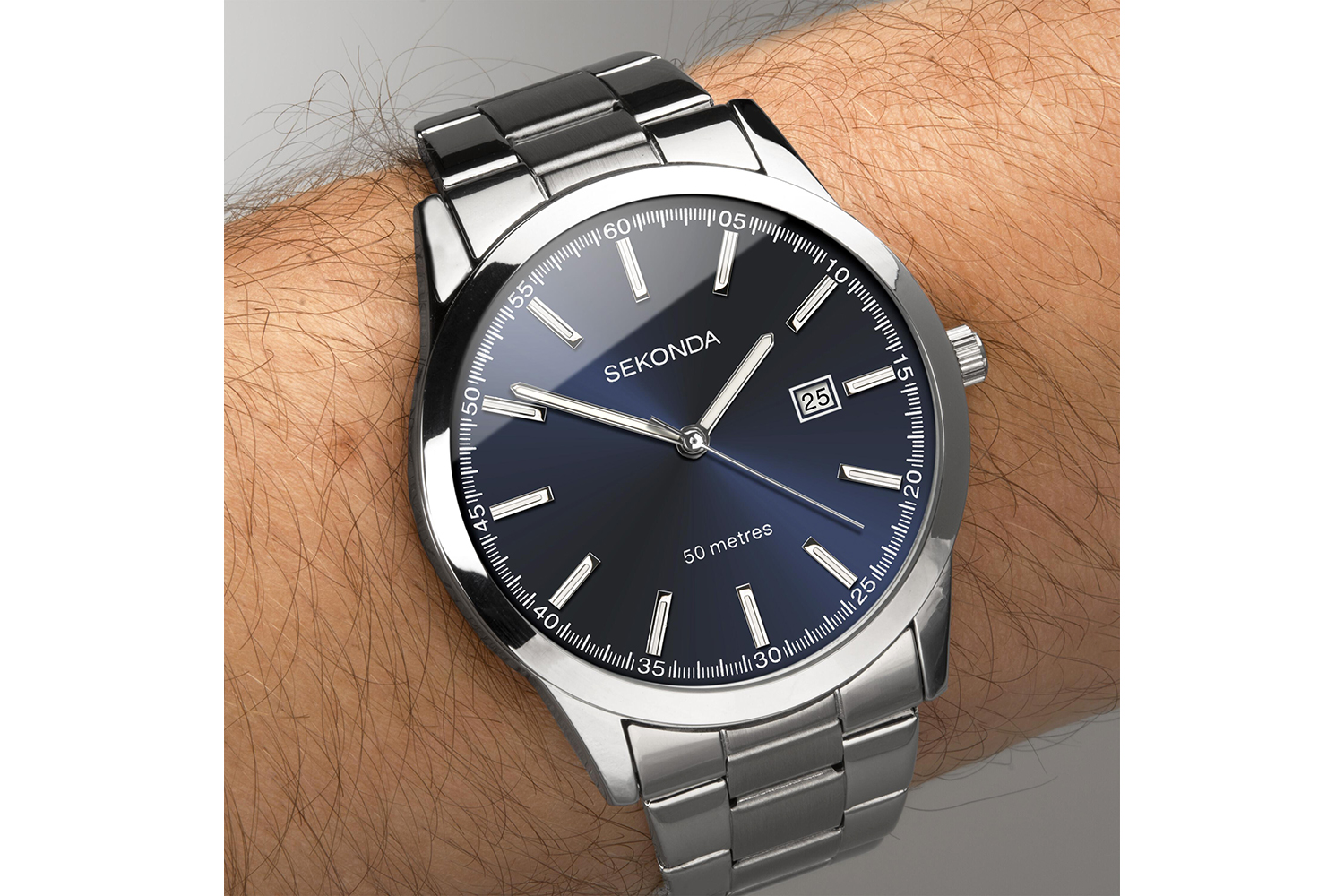 Sekonda Taylor Mens Watch | Silver
