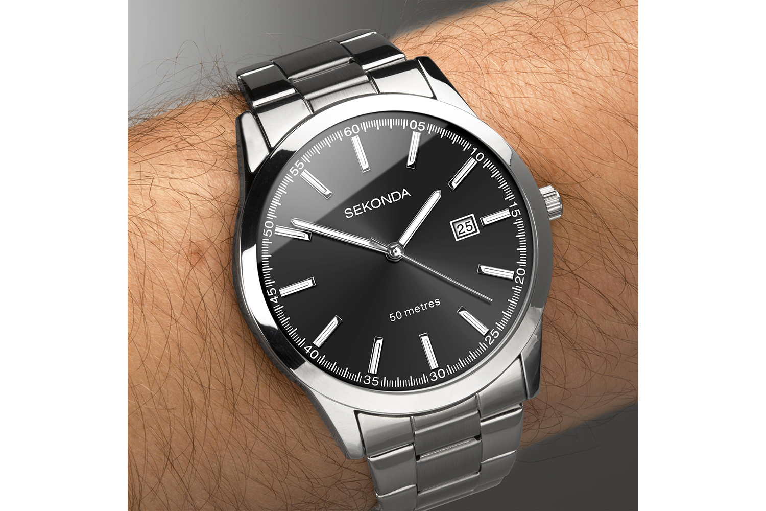 Sekonda Taylor Mens Watch | Silver