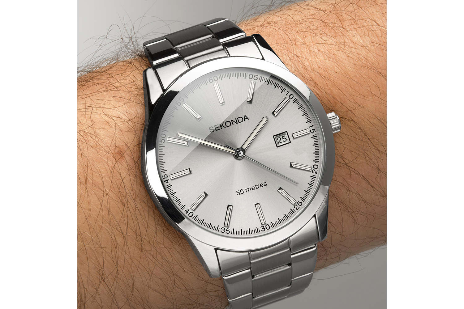 Sekonda Taylor Mens Watch | Silver