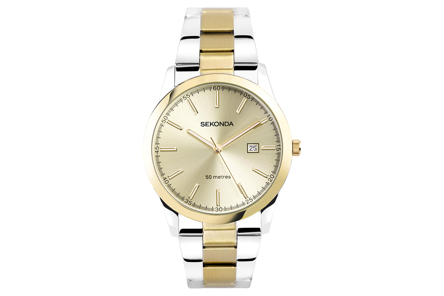 Sekonda Taylor Mens Bracelet Watch | Gold/Silver