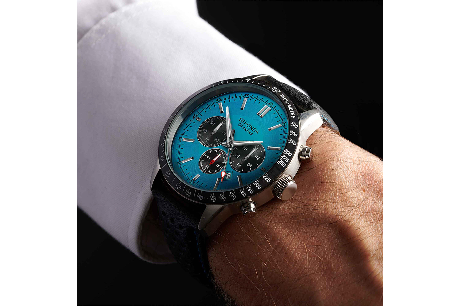 Sekonda Velocity Chronograph Mens Watch | Black