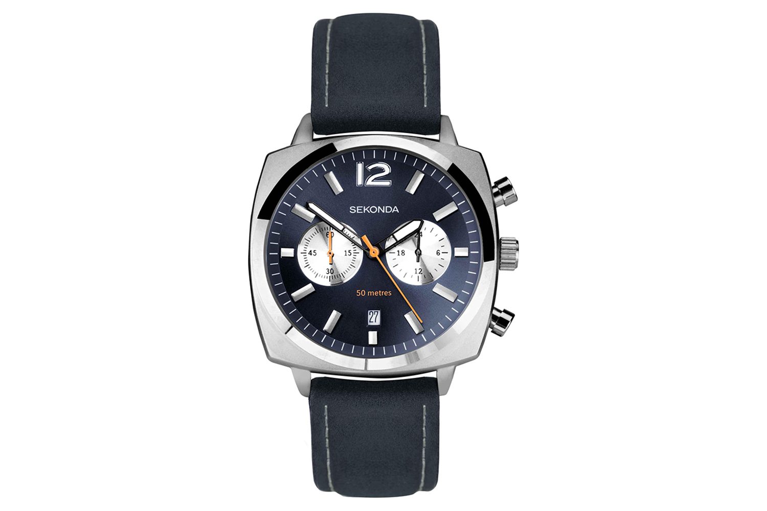 Sekonda Airborne Mens Chronograph Watch | Silver