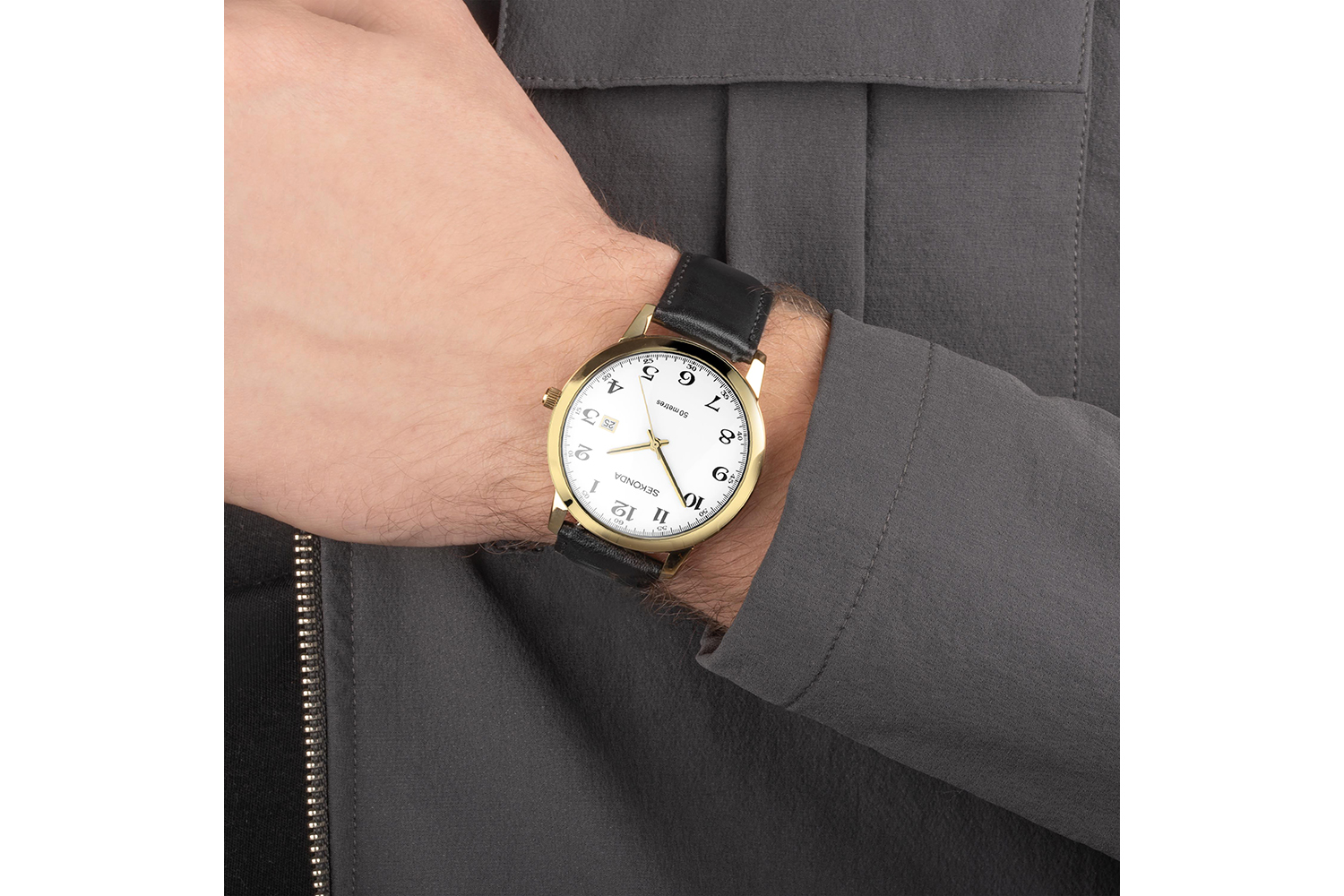 Sekonda Easy Reader Men's Watch | Gold/Black