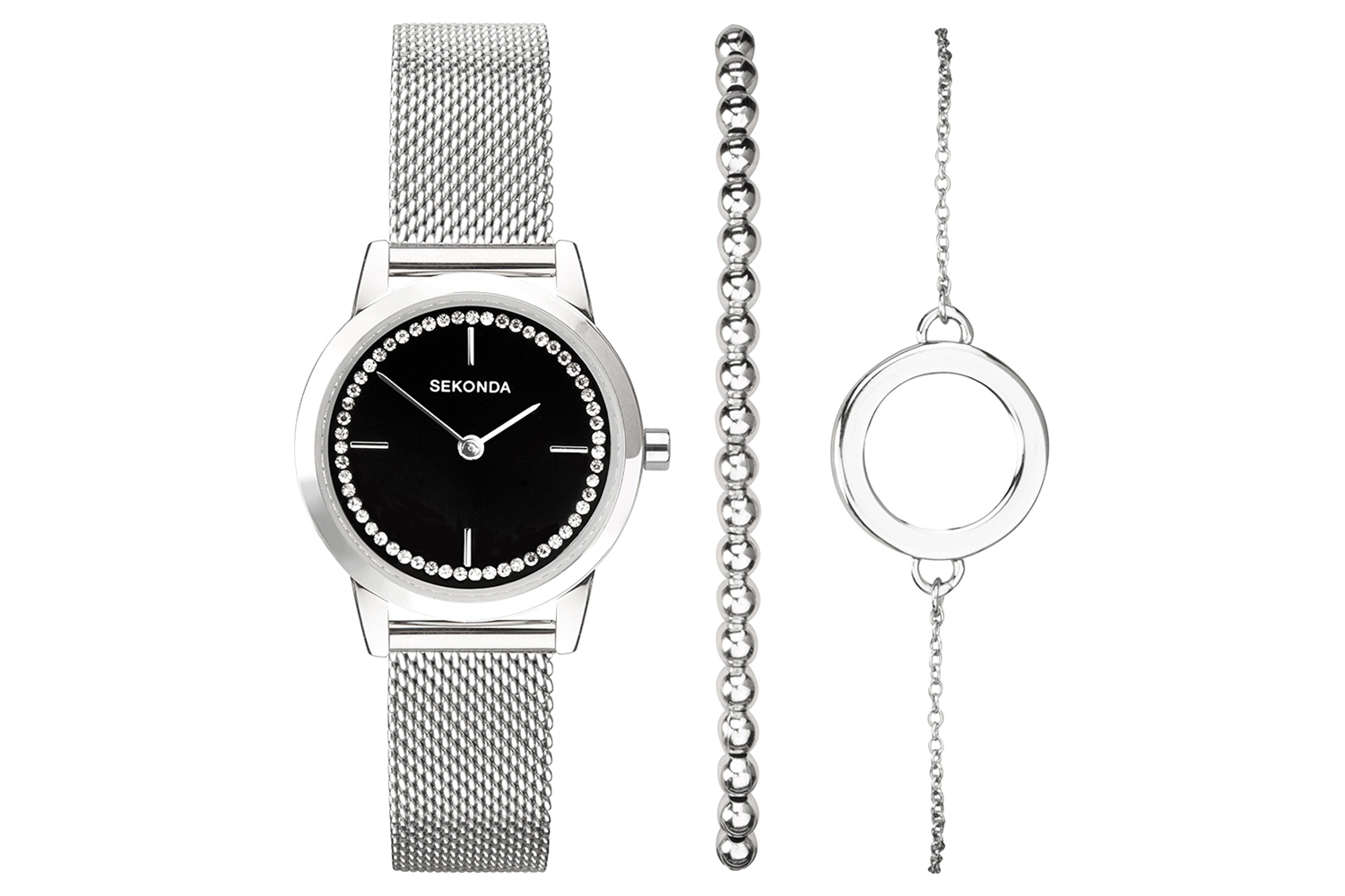 Sekonda Ladies Gift Set Watch | Silver
