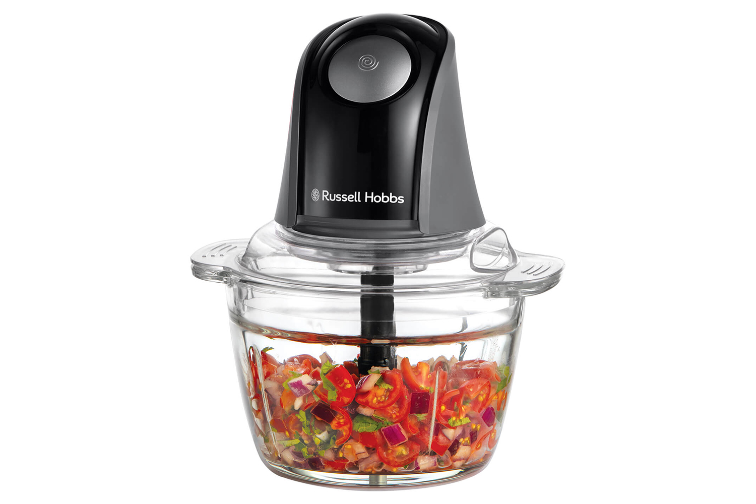 Russell Hobbs Desire Mini Chopper | 27131 | Matte Charcoal