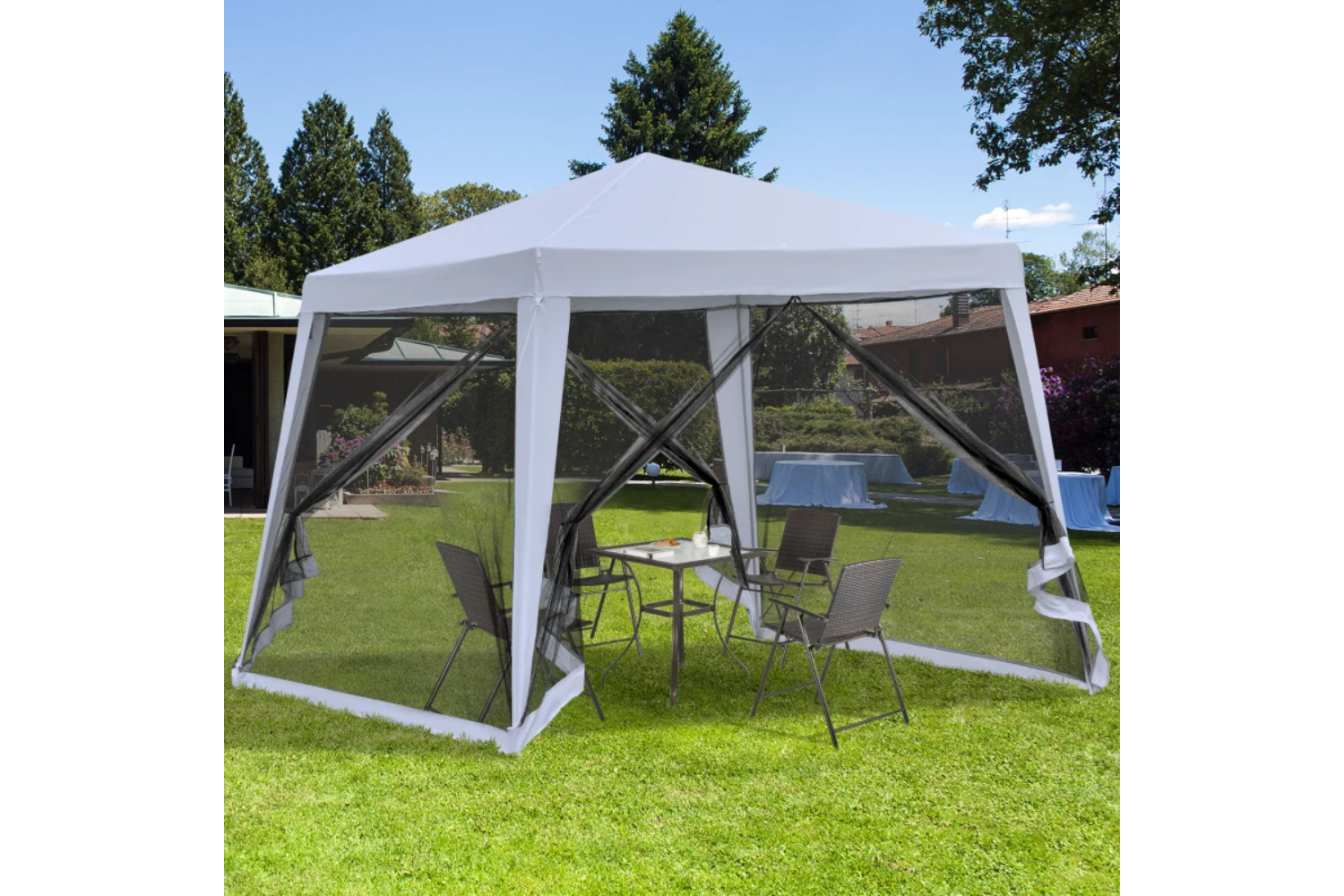 Outsunny 84c-090gy - Party Tent