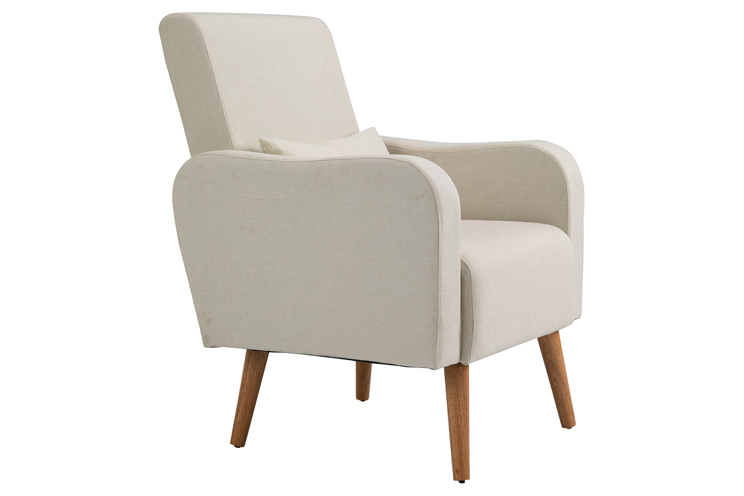 Homcom Single Seater Armchair | Cream White