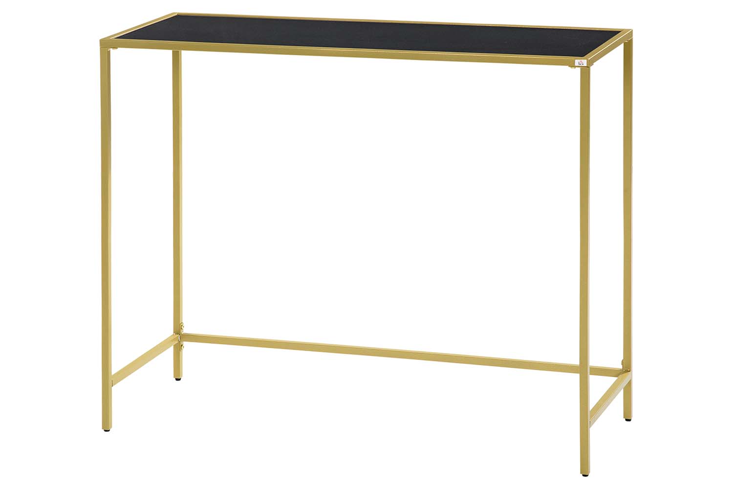 Homcom Console Table | Gold & White