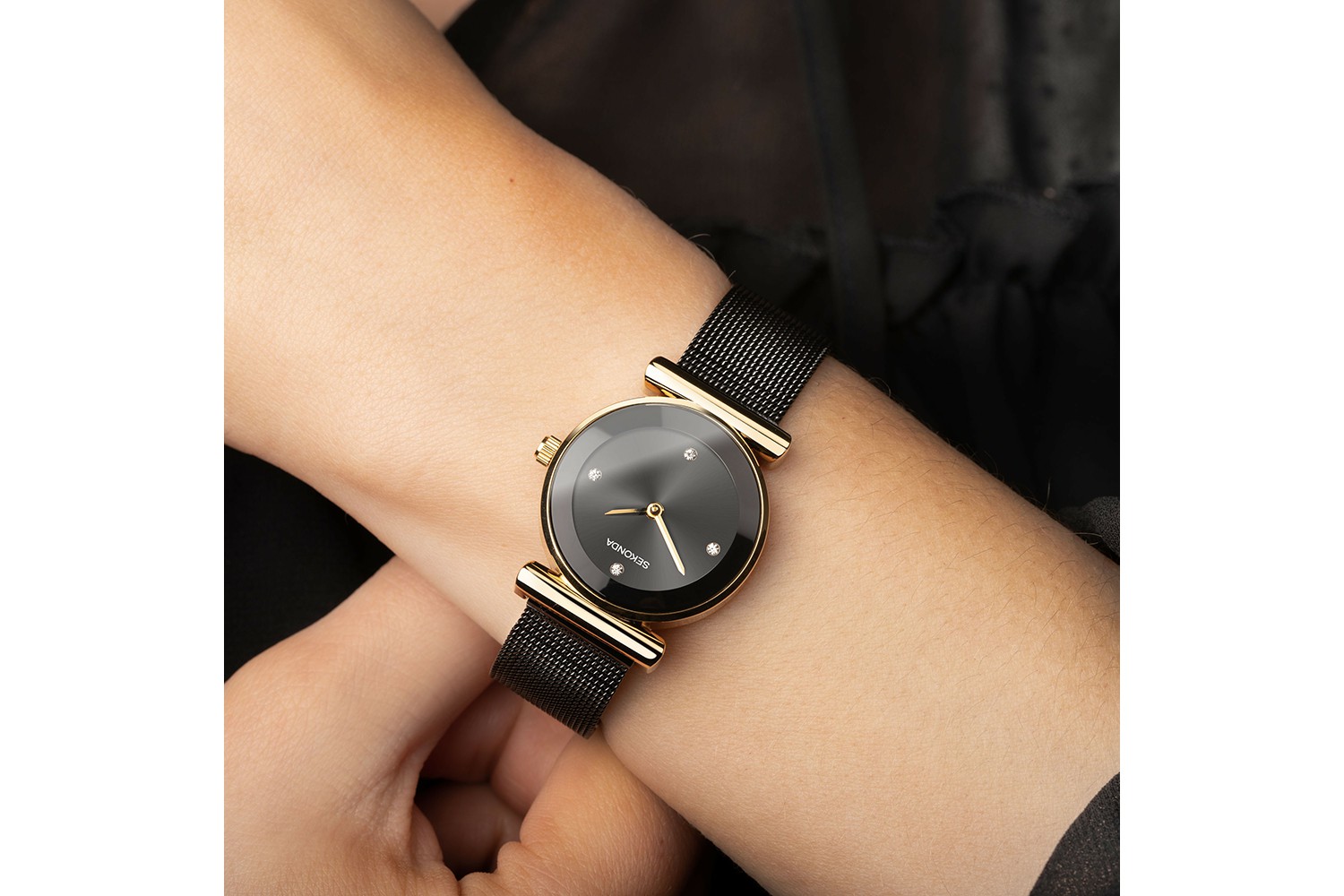 Sekonda Ava Ladies Watch | Gold/Black