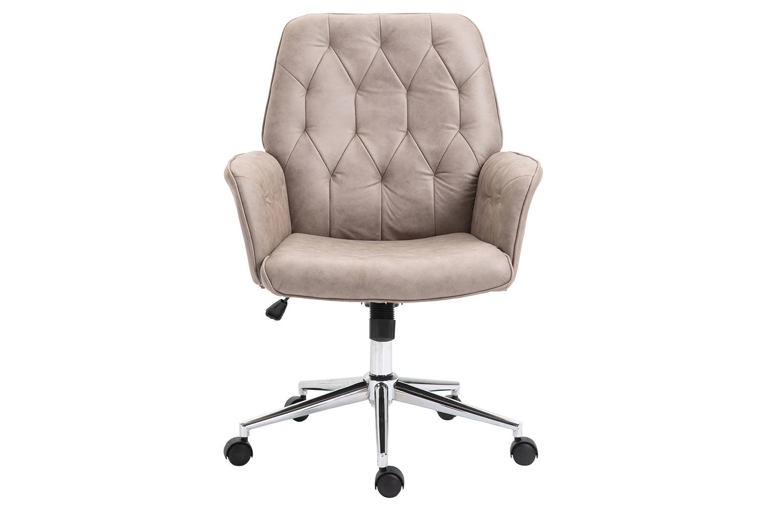 Vinsetto Swivel Desk Chair | Light Grey
