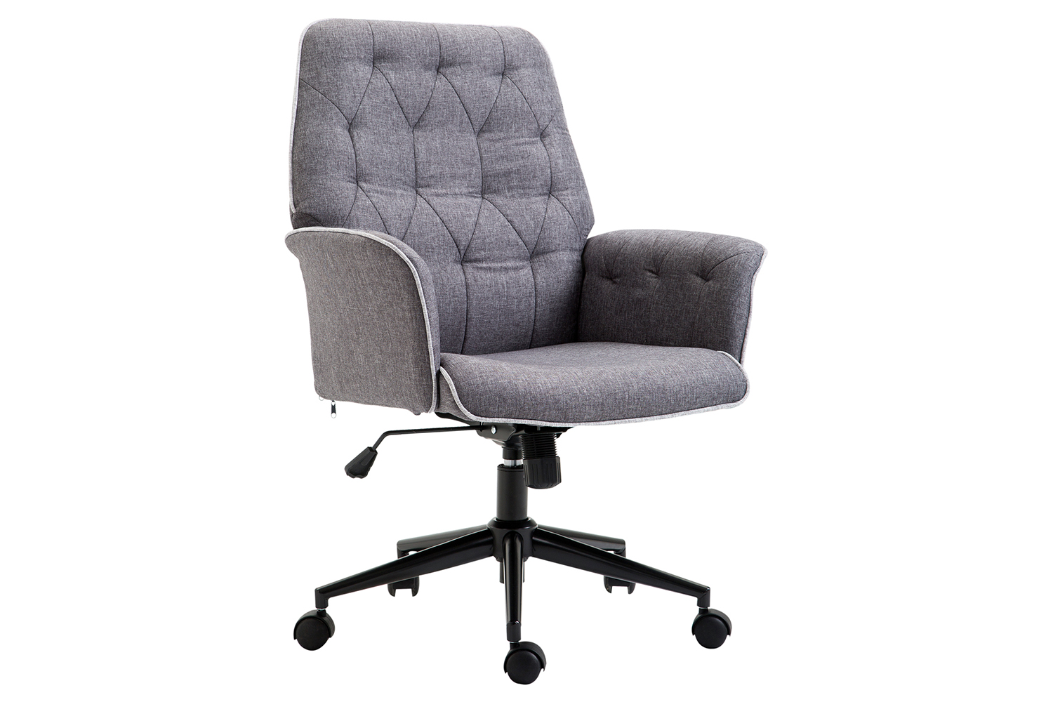 Homcom Swivel Desk Chair | Dark Grey