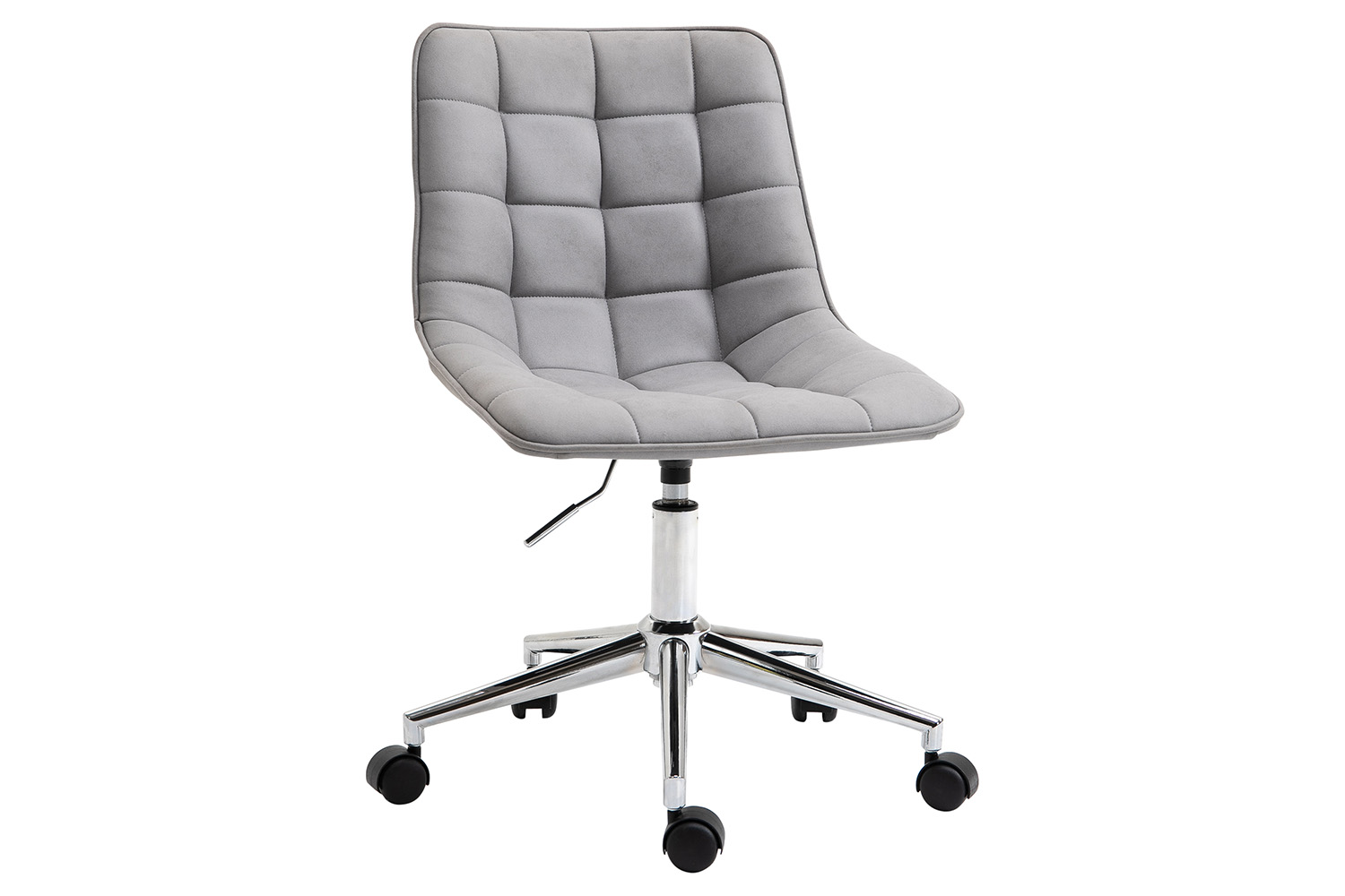 Vinsetto Armless Office Chair | Grey