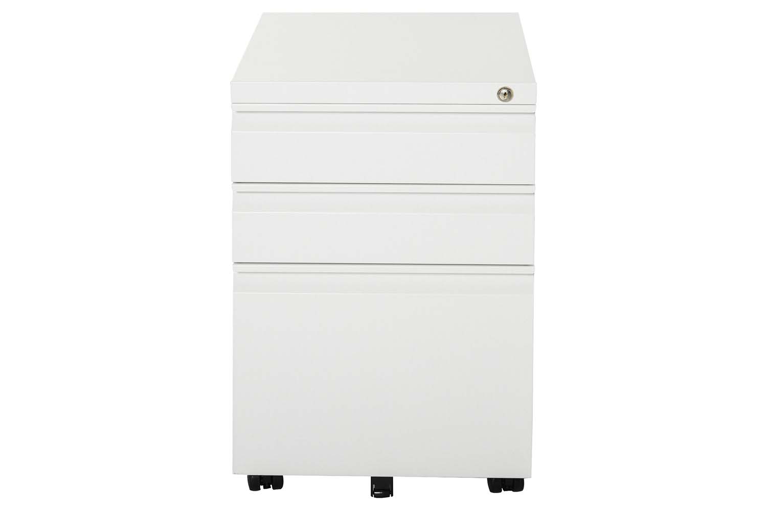Homcom Vinsetto 3-Drawer Filing Cabinet | White