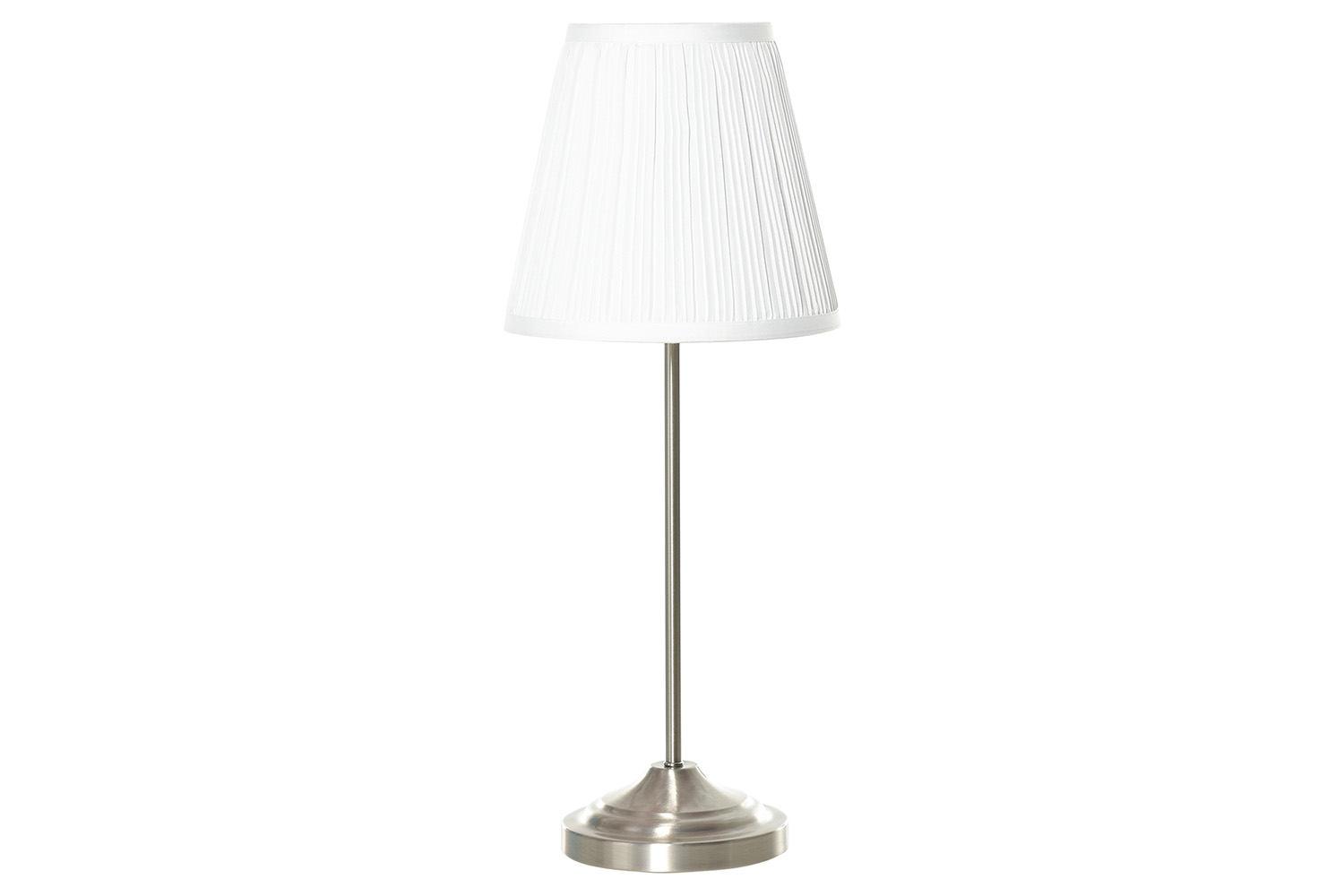 Homcom | Modern Table Lamp | White/Silver