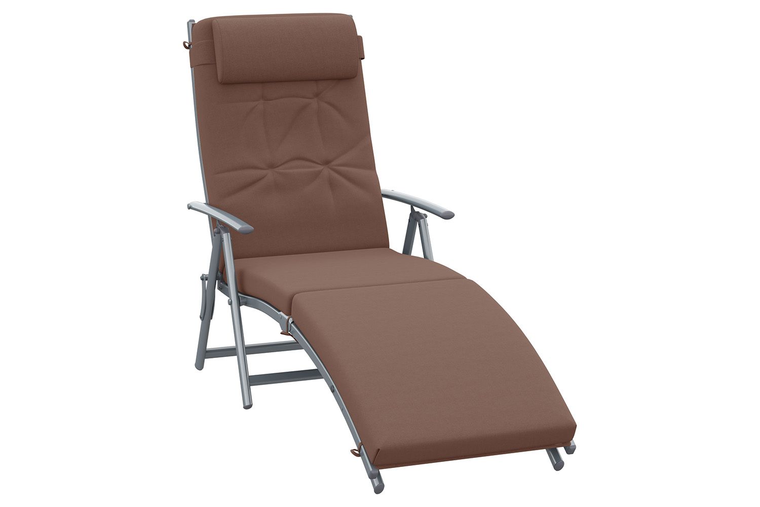 Outsunny Sun Lounge Chair | Brown