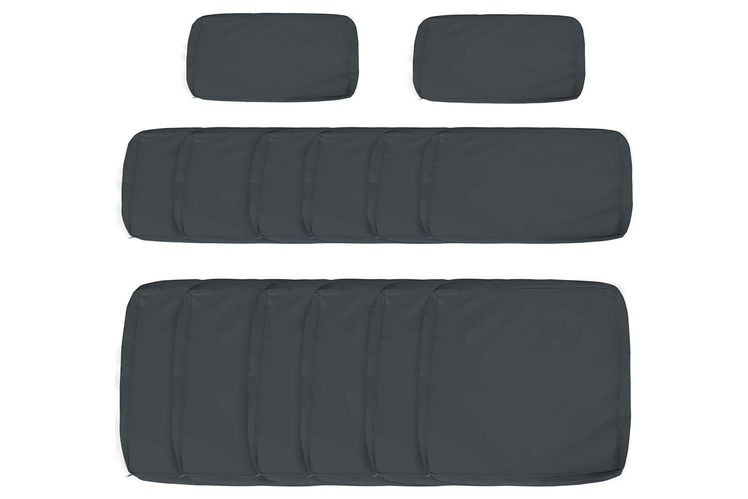 Outsunny Outdoor Garden Sofa Cushion Cover | Dark Grey