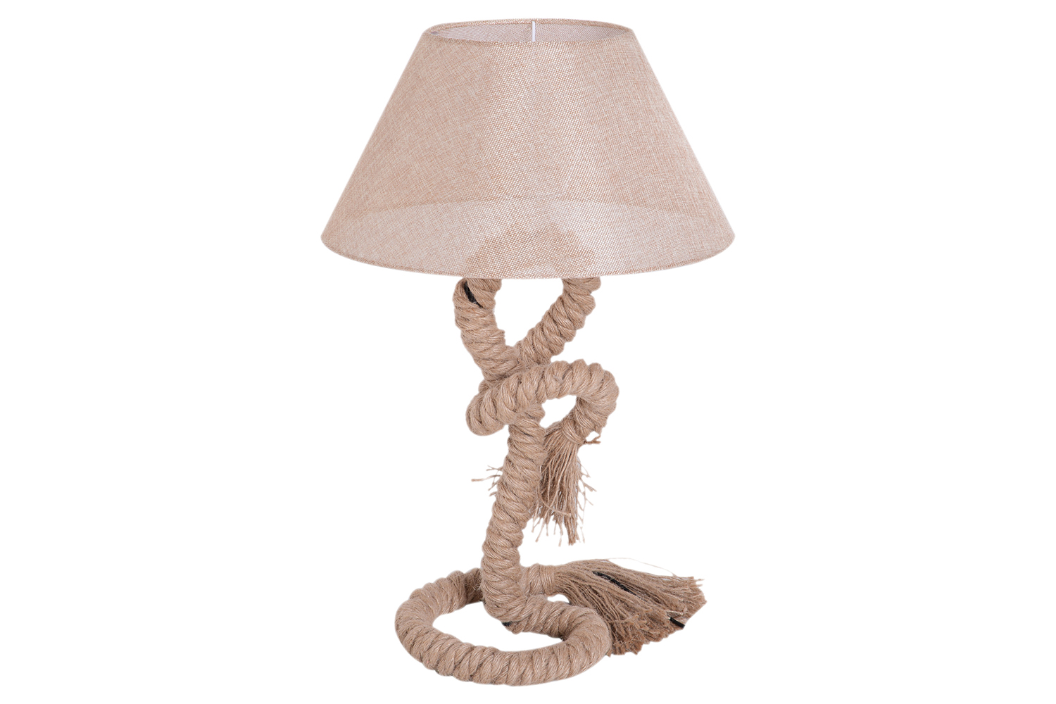 Homcom | Rope Table Lamp | Beige