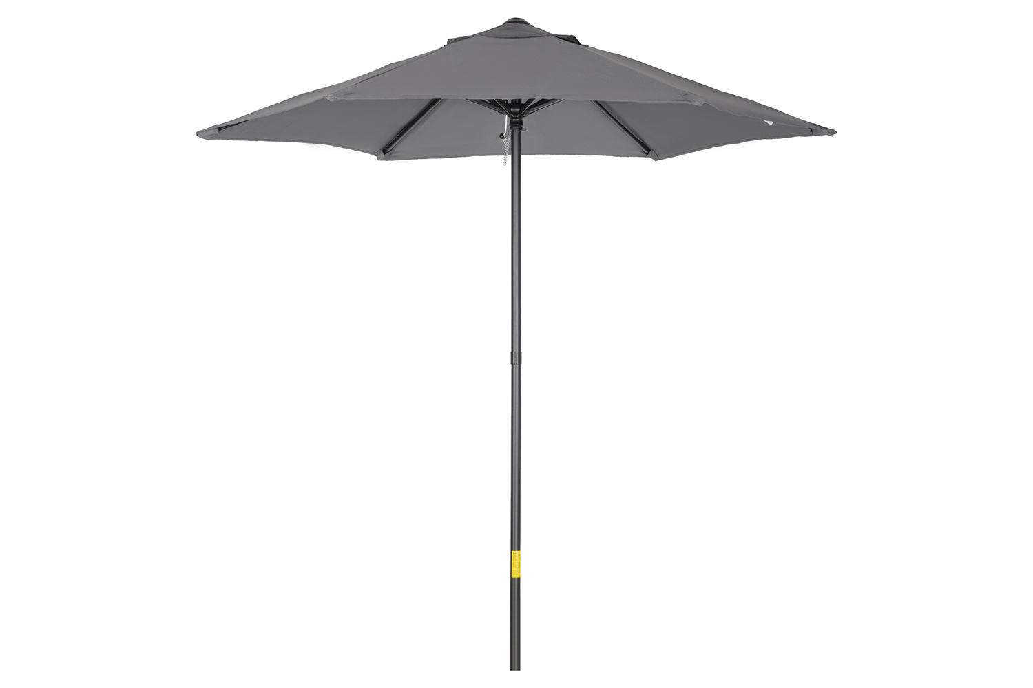 Outsunny Outdoor Garden Parasol Umbrella | Dark Grey