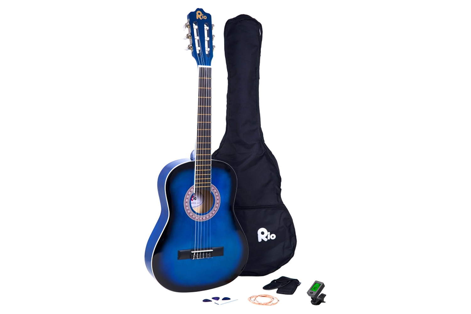 Rio 3/4 Size Junior Classical Guitar | Blue