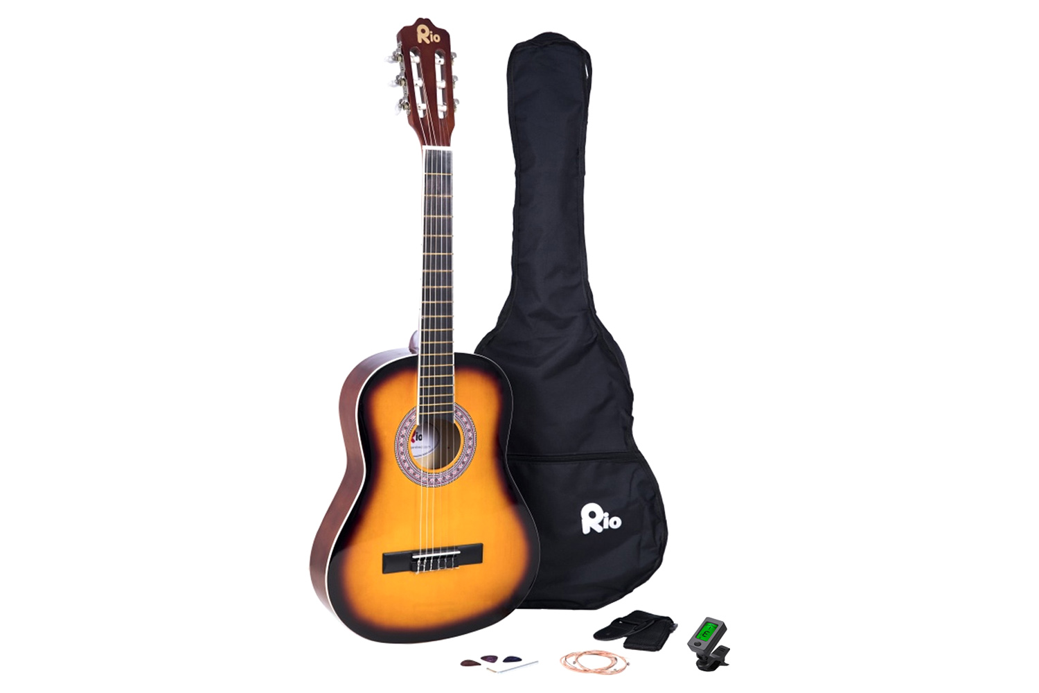Rio 3/4 Size Junior Classical Guitar | Sunburst