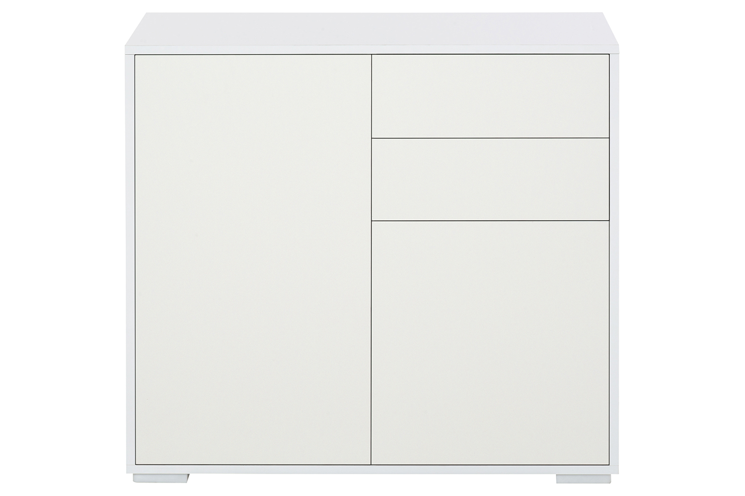 Homcom 2 Door Sideboard | 2 Drawers | White