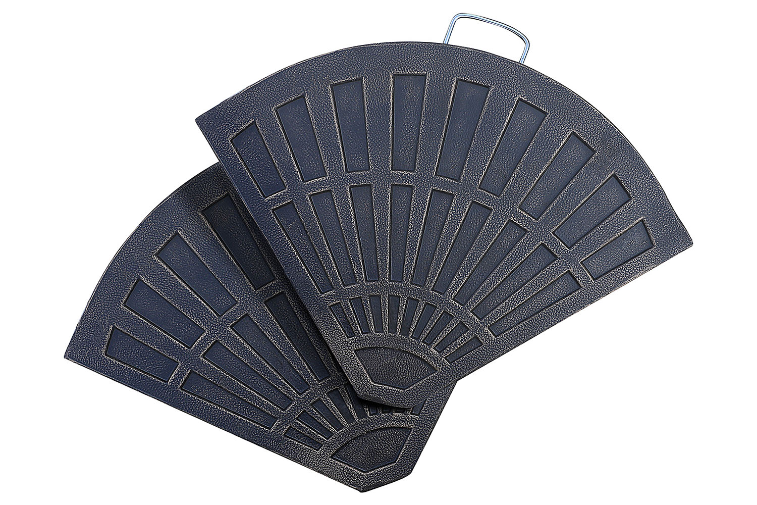 Outsunny Umbrella Patio Stand Holder | bronze | 2 Pieces