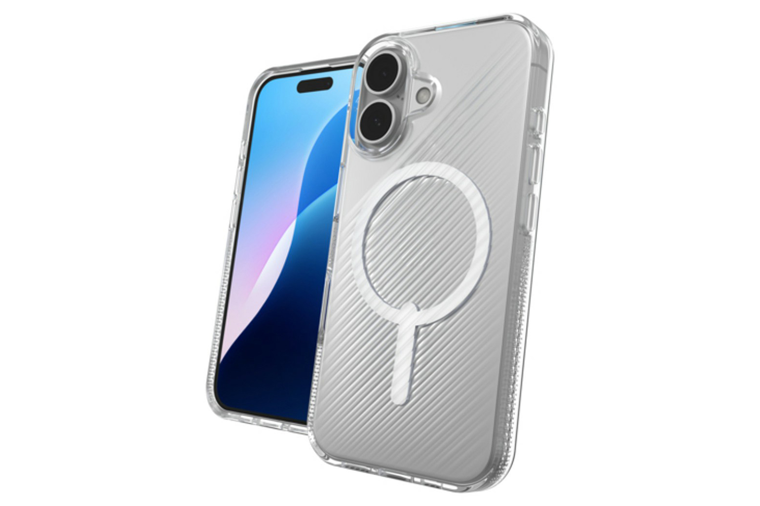 Zagg Luxe Snap MagSafe Case for iPhone 16 | Clear