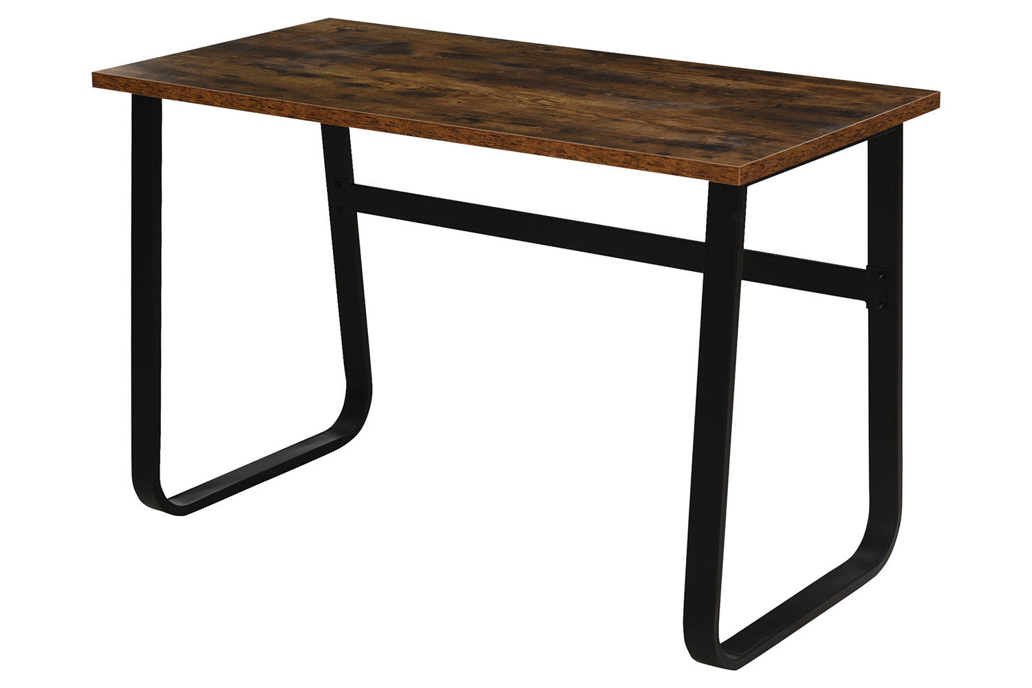 Homcom Industrial Writing Desk | Brown/Black