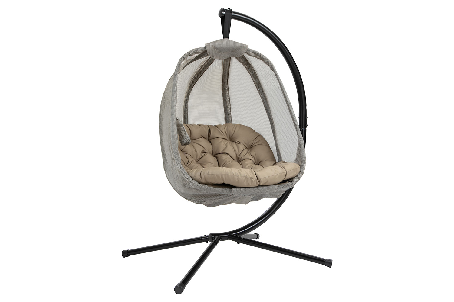 Outsunny Hanging Egg Chair with Cushion | Multi