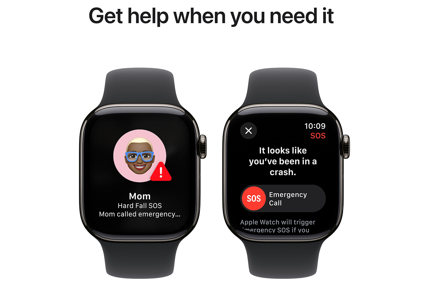 Apple Watch Series 10 GPS + Cellular | 42mm | Slate Titanium Case with Black Sport Band S/M