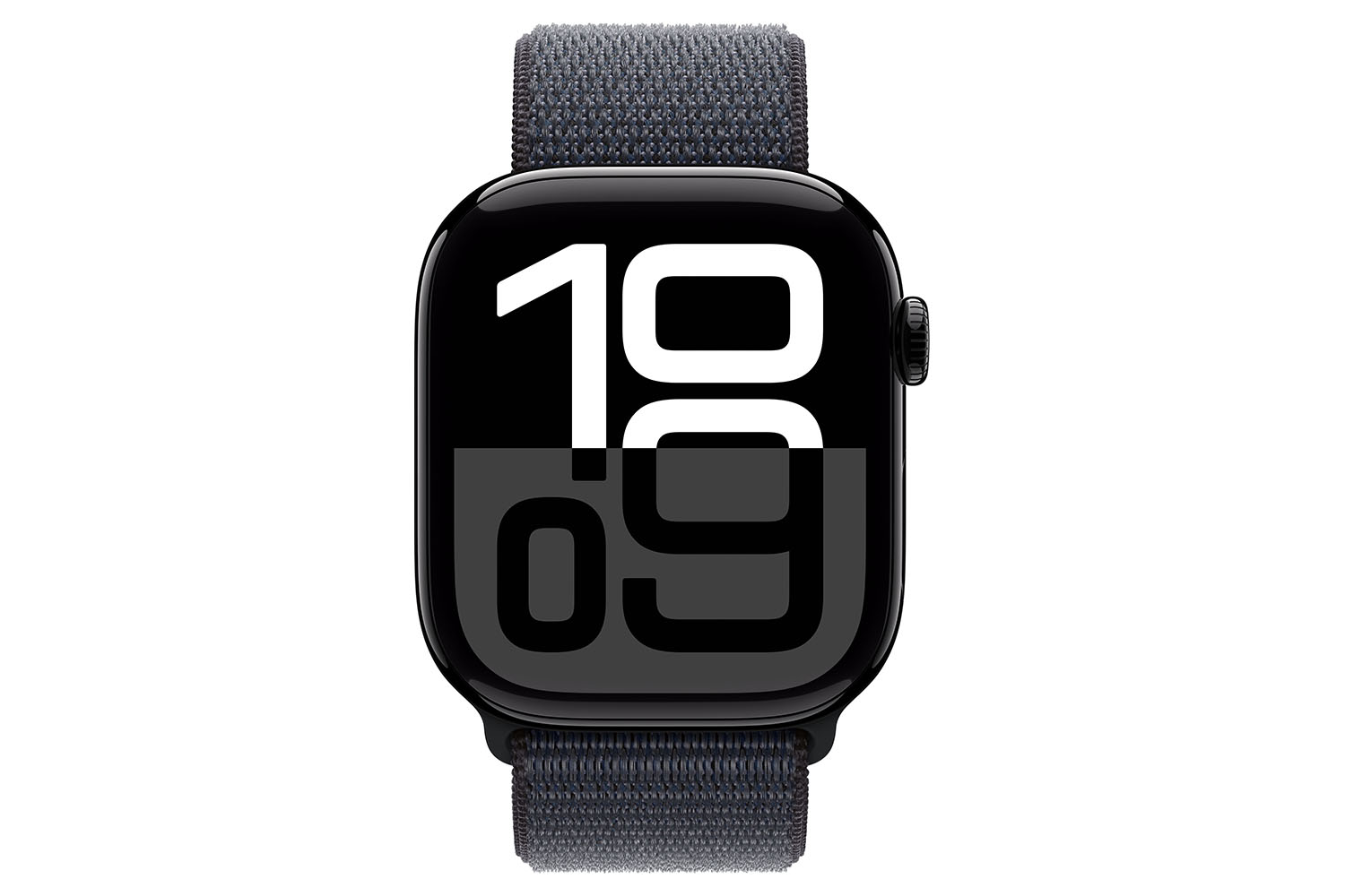 Apple Watch Series 10 GPS + Cellular | 46mm | Jet Black Aluminium Case with Ink Sport Loop