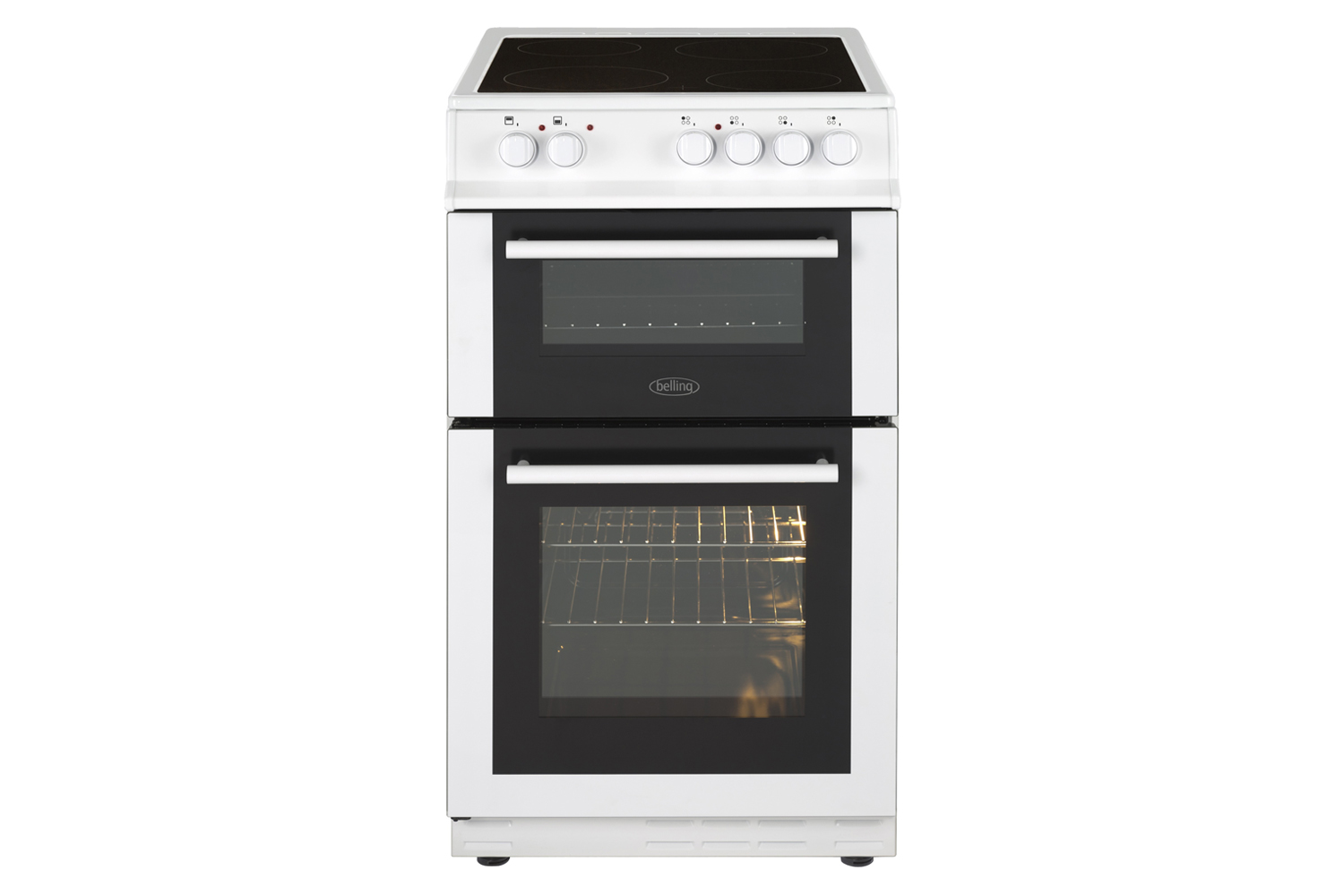 belling 50cm double oven gas cooker