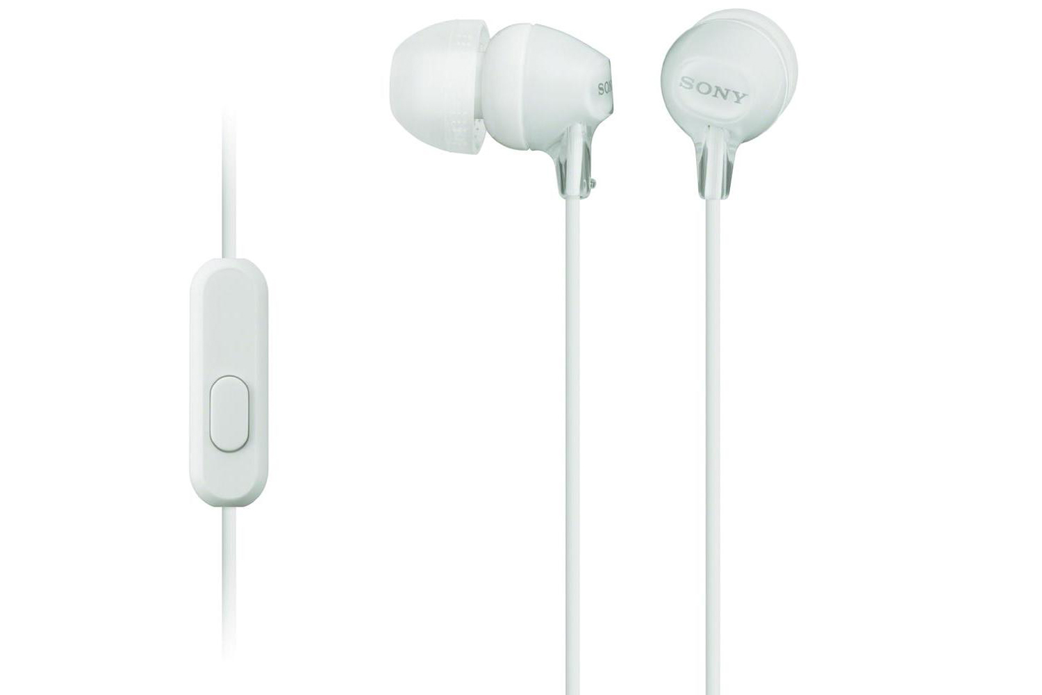 Sony MDR EX15AP In Ear Headphones White