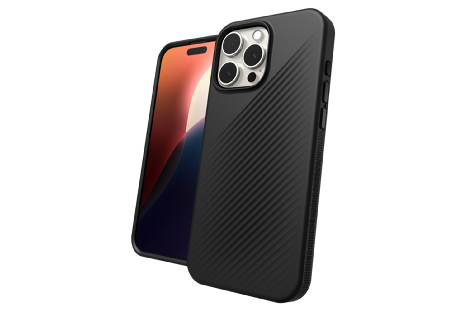 Zagg Luxe Snap iPhone 16 Pro Max MagSafe Case | Black