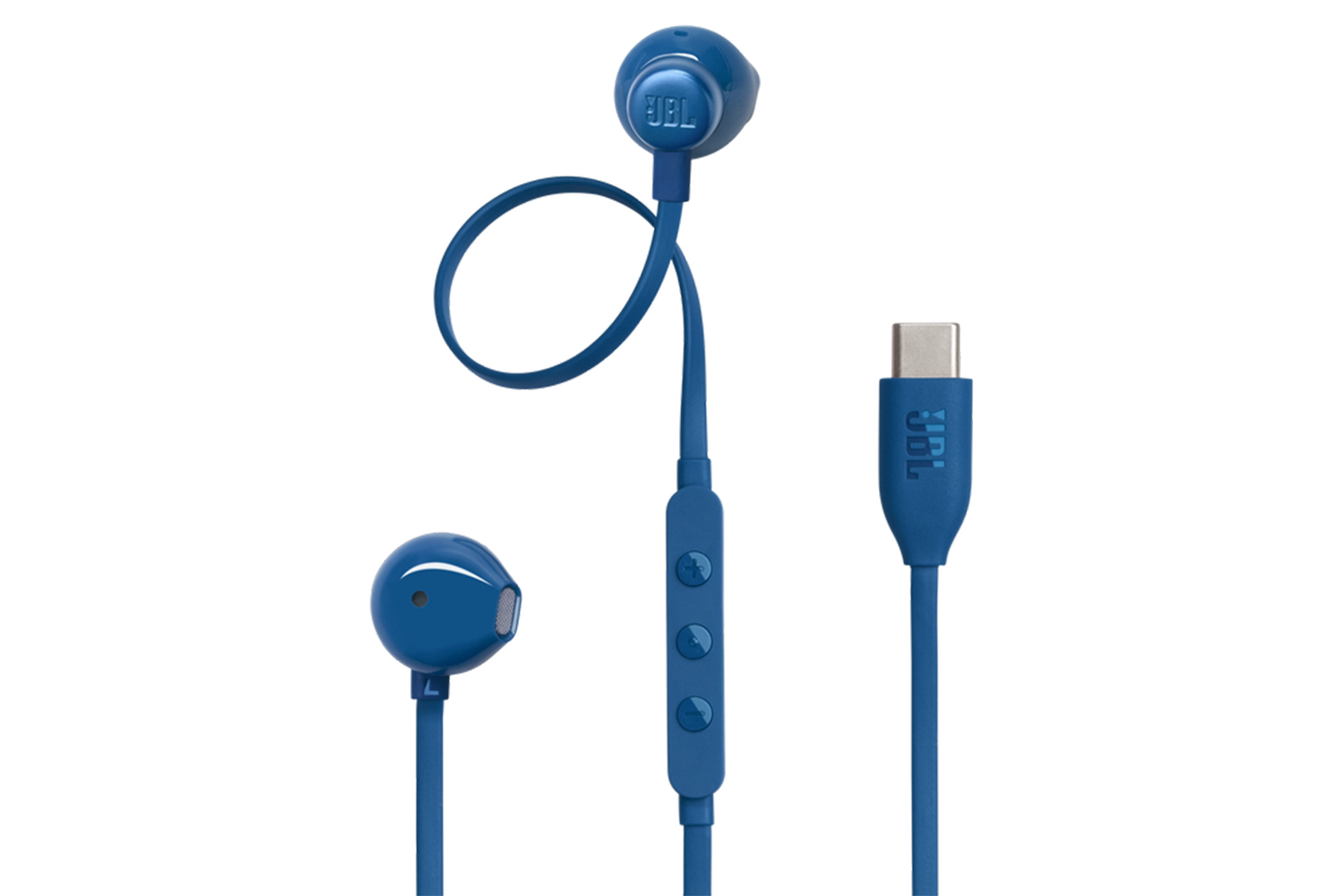 JBL Tune 305C USB-C In-Ear Earphones | Blue