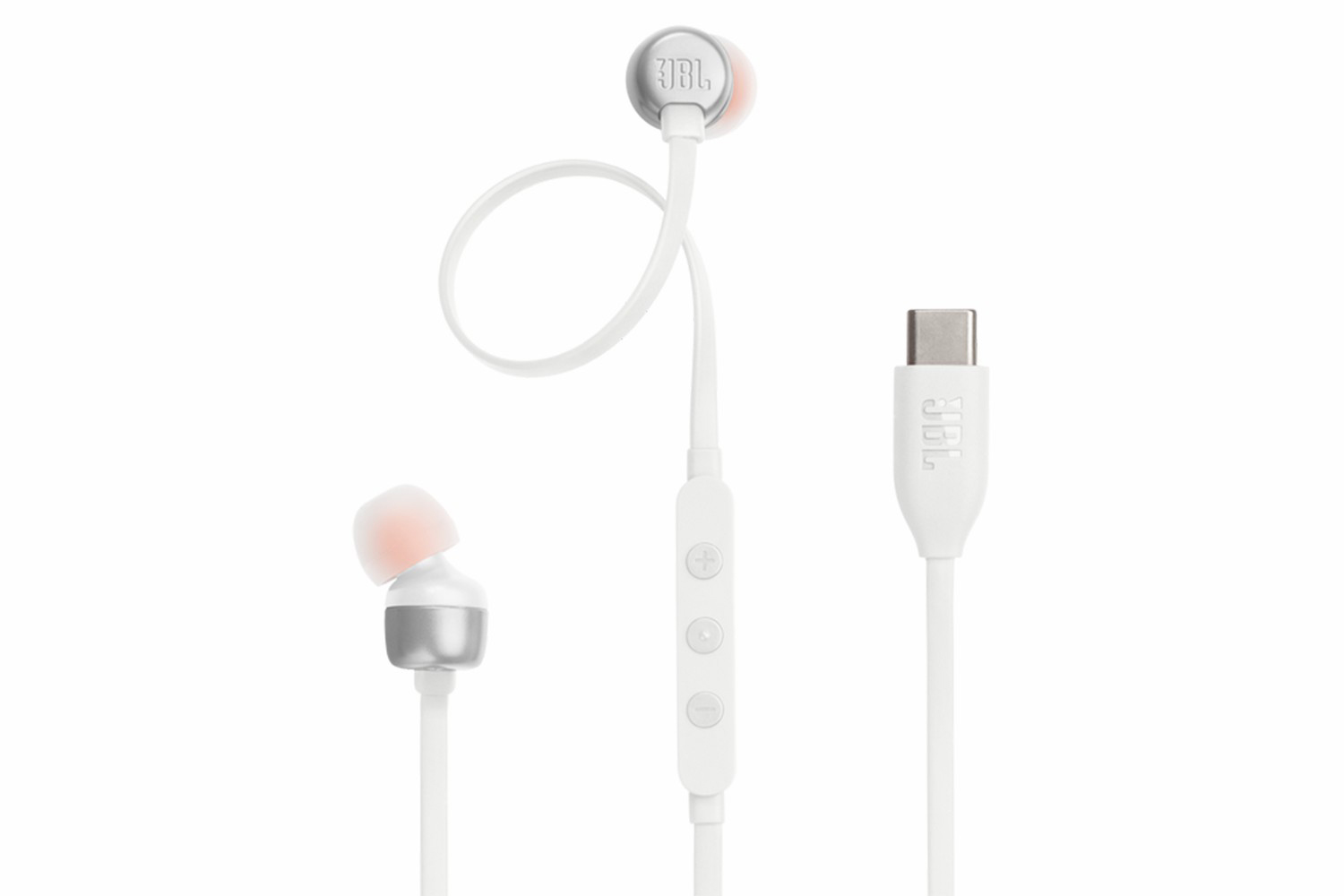JBL Tune 310C USB-C In-Ear Earphones | White