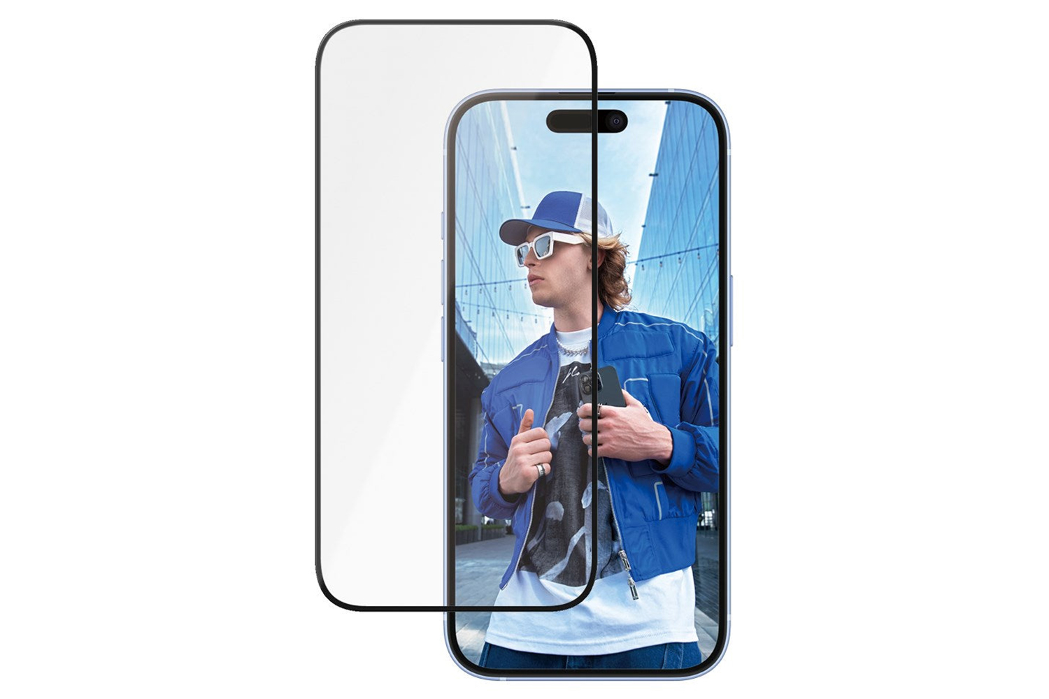 PanzerGlass iPhone 16 & 15 Ultra-Wide Fit Ceramic Screen Protector