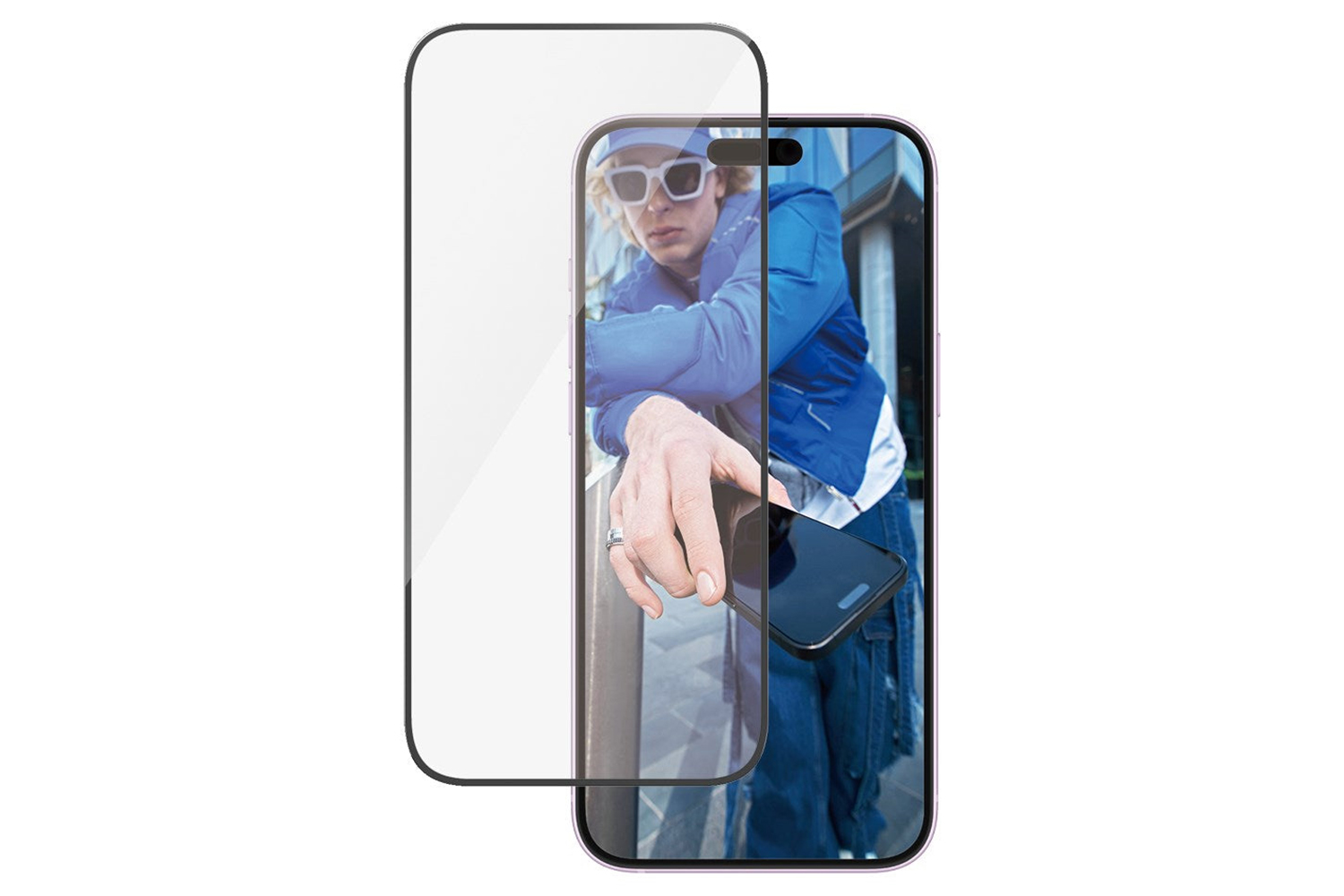 PanzerGlass iPhone 16 Plus & 15 Plus Ultra-Wide Fit Screen Protector