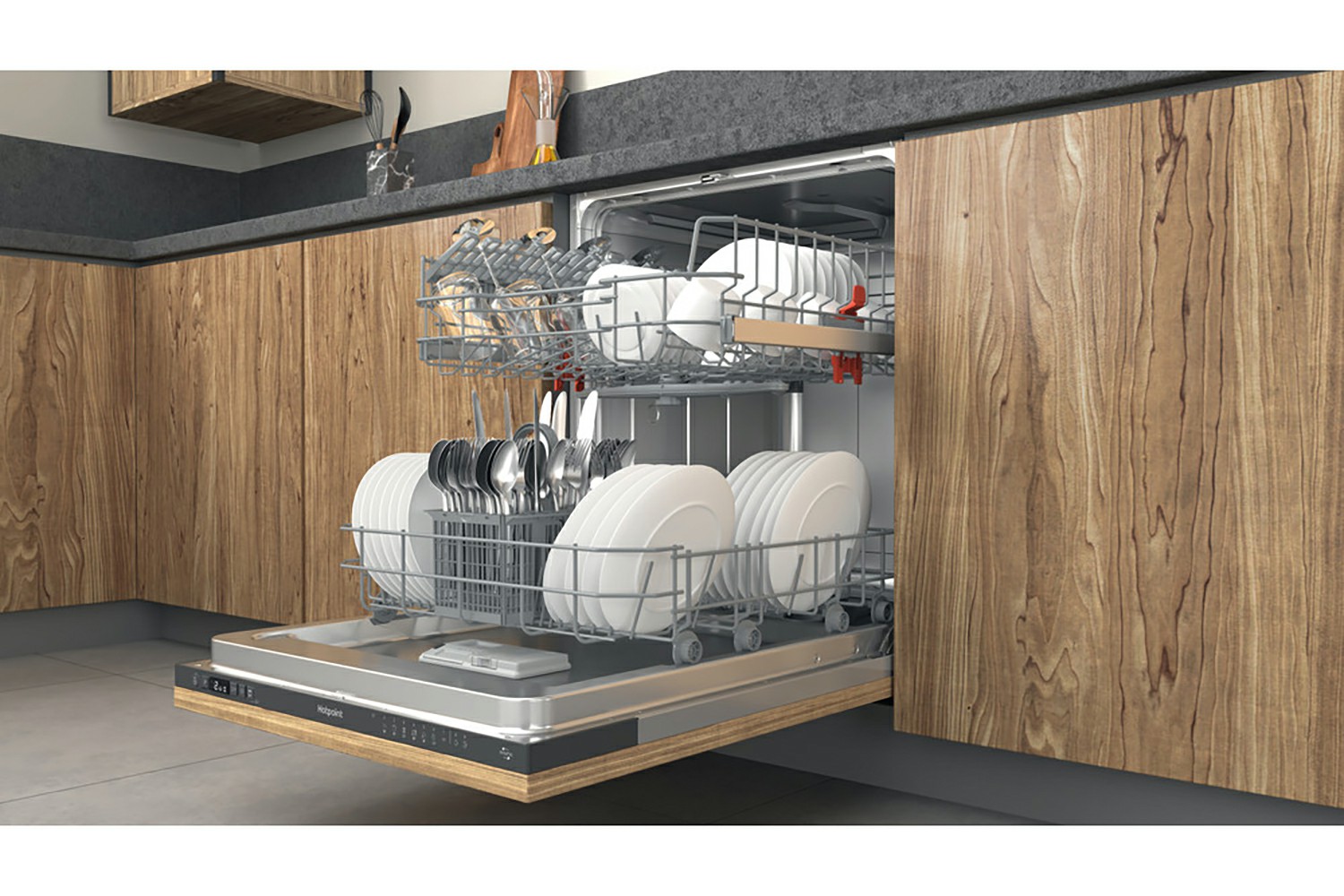 Hotpoint Fully Integrated Dishwasher | 14 Place | H2IHD526BUK