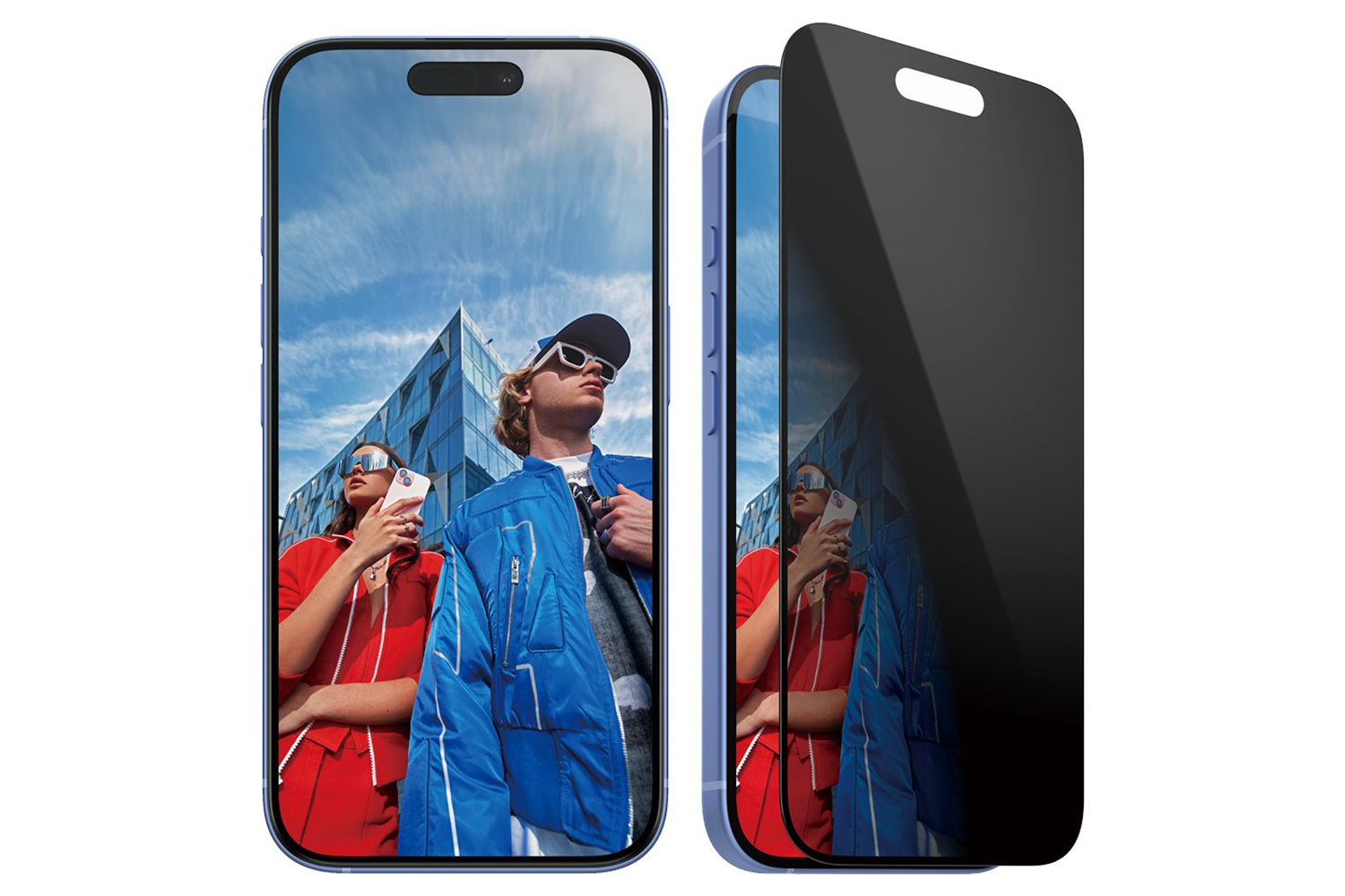 PanzerGlass iPhone 16 & 15 Ultra-Wide Fit Privacy Screen Protector