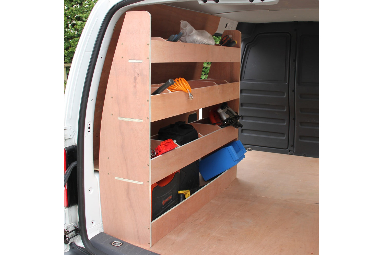 Monstershop 11m2 Silver Grey Van Lining and Citroen Berlingo Racking Unit