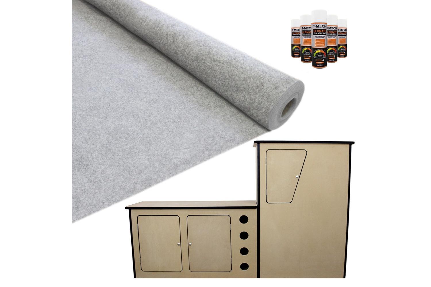 Monstershop 11sqm Van Lining & Glue With Camper Kitchen